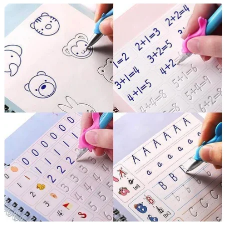 💥LAST DAY SALE 50%OFF💥📚MagicBook | Kids Practice Copybook Set (4Pcs/Set)